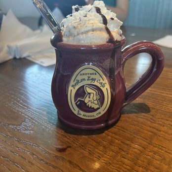 Another Broken Egg Cafe - Hot chocolate with whipped cream - Breakfast & Brunch Near Me - Mentor, Ohio