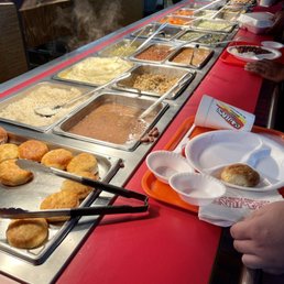 Buffet - hot items Buffet - hot items