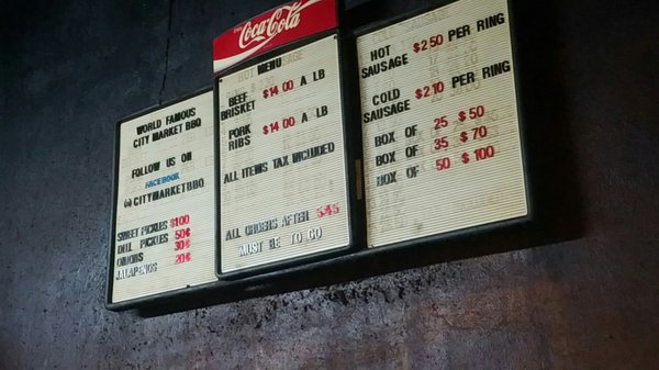 Menu photo 3 Luling Bar- B- Q Luling, TX