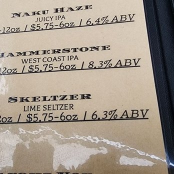 Klondike Brewing - Menu - Breweries Near Me - Skagway, Alaska Klondike Brewing - Menu - Breweries Near Me - Skagway, Alaska