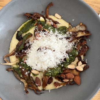 Henrietta Red - Mushroom polenta ($16) - New American Near Me - Nashville, Tennessee