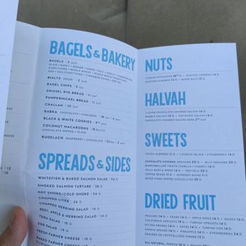 Russ & Daughters - Menu - Bagels Near Me - New York, New York