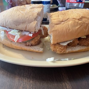 Rita Mae's Kitchen - Shrimp Po boy - Southern Near Me - Morgan City, Louisiana