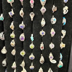 Lovey's Crystal Cottage - 925 sterling silver rings