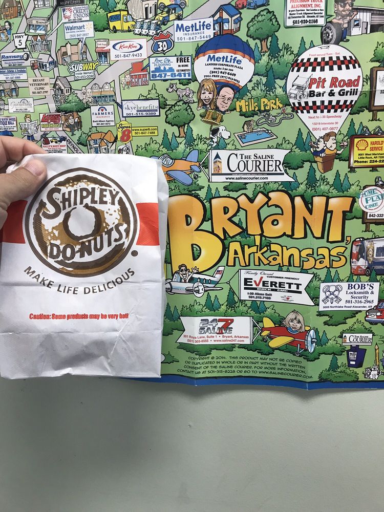 SHIPLEY DONUTS Updated October 2024 611 Office Park Dr, Bryant