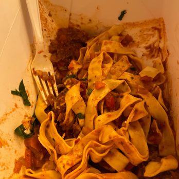 Squire House - You can see the uncooked pasta by the folds/wrinkles that stills exist - Bars Near Me - Bozeman, Montana Squire House - You can see the uncooked pasta by the folds/wrinkles that stills exist - Bars Near Me - Bozeman, Montana