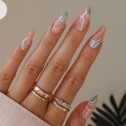 Blue Sky Nails and Lash - What I asked for