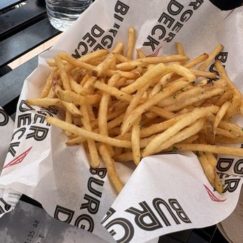 Burger Deck - Truffle fries - Burgers Near Me - San Diego, California Burger Deck - Truffle fries - Burgers Near Me - San Diego, California