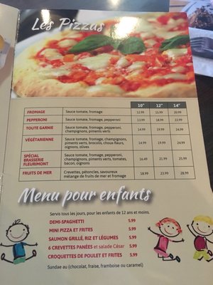 Menu photo 2 Brasserie Fleurimont Sherbrooke, QC Menu photo 2 Brasserie Fleurimont Sherbrooke, QC