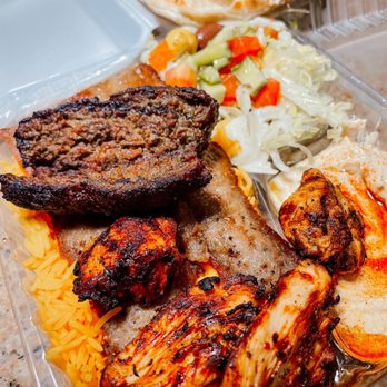 Killer Kabab - Kabob plate - Mediterranean Near Me - Los Angeles, California Killer Kabab - Kabob plate - Mediterranean Near Me - Los Angeles, California