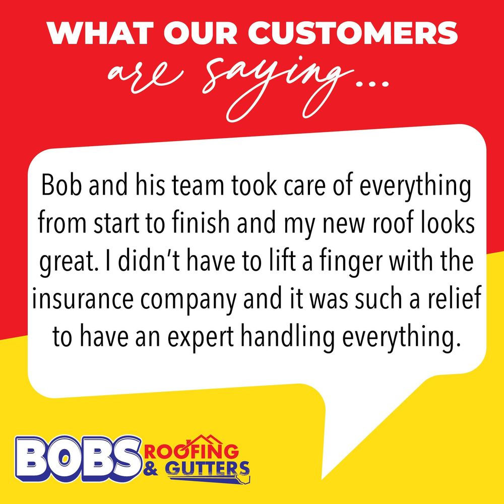 Slide of Bob's Roofing and Gutters