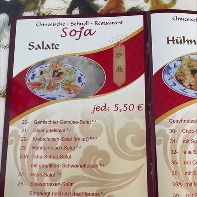 Menu photo 5 Soja Frankenthal (Pfalz), RP