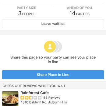 Rainforest Cafe - American Near Me - Auburn Hills, Michigan Rainforest Cafe - American Near Me - Auburn Hills, Michigan