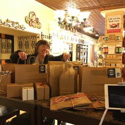 Sui Generis Home Furniture - Having fun wrapping up gifts for this customer!