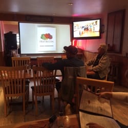 Nice big screen tv for games!
