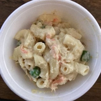 Pine Tree Cafe - Mac salad that comes with the plates - Breakfast & Brunch Near Me - Kailua-Kona, Hawaii