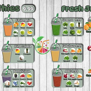Juicylicious - a variety of smoothie drinks - Juice Bars & Smoothies Near Me - Los Angeles, California Juicylicious - a variety of smoothie drinks - Juice Bars & Smoothies Near Me - Los Angeles, California