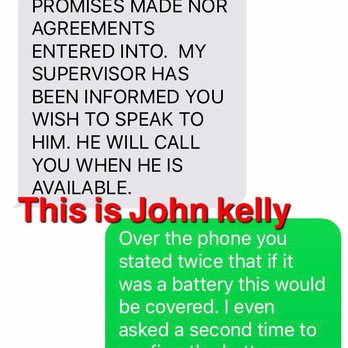 Midway Chevrolet - John denying the oral agreement to replace my battery - Car Dealers Near Me - Phoenix, Arizona Midway Chevrolet - John denying the oral agreement to replace my battery - Car Dealers Near Me - Phoenix, Arizona