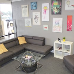 Vaporized - Our confortable front lounge area, have a seat and browse the internet on your phone with our free wifi
