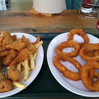 Shrimp N Stuff - Fried shrimp with great Fries, Hushpuppies and Fried Onion Rings - Seafood Near Me - Galveston, Texas Shrimp N Stuff - Fried shrimp with great Fries, Hushpuppies and Fried Onion Rings - Seafood Near Me - Galveston, Texas