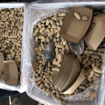 Five Guys - So many peanuts!! - Burgers Near Me - Pembroke Pines, Florida
