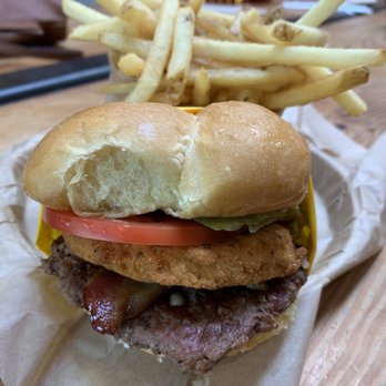 Fiamma Burger - BBQ Bacon Blue Ring - Burgers Near Me - Bellingham, Washington Fiamma Burger - BBQ Bacon Blue Ring - Burgers Near Me - Bellingham, Washington