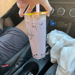 Vida Boba Cafe - Taro coconut milk tea