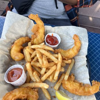 Harbor Fish Cafe - Breaded Shrimp Plate - Seafood Near Me - Carlsbad, California