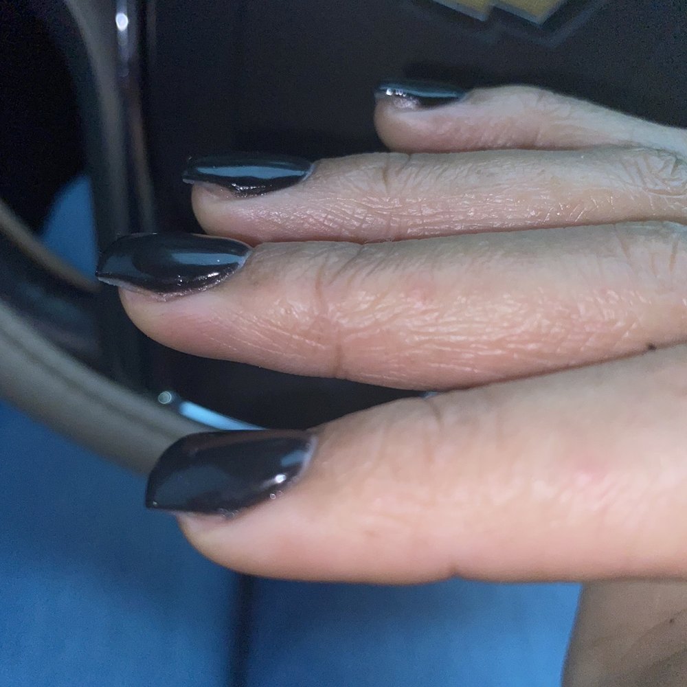 Black SNS by Tiffany. Flat and missing corners :(