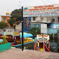 Embarcadero Salitre - Una opción a otros embarcaderos bulliciosos de Xochimilco.