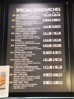 Menu photo 3 Nada Deli & Shwarma New York, NY Menu photo 3 Nada Deli & Shwarma New York, NY