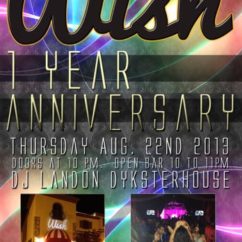 Wish Vegas - 1 Year Anniversary - Dance Clubs Near Me Wish Vegas - 1 Year Anniversary - Dance Clubs Near Me