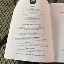 Blues On Franklin - Menu