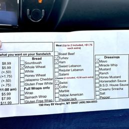 Order Slip