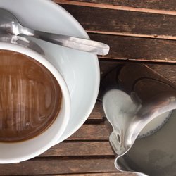 Pardelas Park - Leckerer Kaffee mit viel Milch