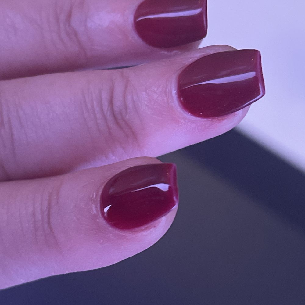Blush Boutique Nail Salon - Slanted and not clean lines - Nail Salons Near Me - Arlington, Texas