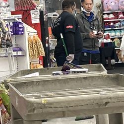 Walgreens - The man in the black shirt