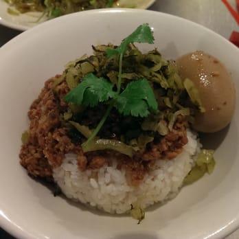 Bento Cafe - Miced pork rice - Taiwanese Near Me - Norcross, Georgia