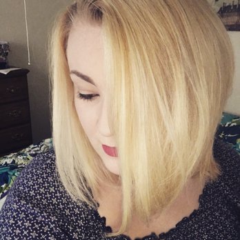 Luiz Hair Salon - A-Line layered bob (wash, cut, and style). Kristina did an amazing job! - Hair Salons Near Me - Boston, Massachusetts Luiz Hair Salon - A-Line layered bob (wash, cut, and style). Kristina did an amazing job! - Hair Salons Near Me - Boston, Massachusetts