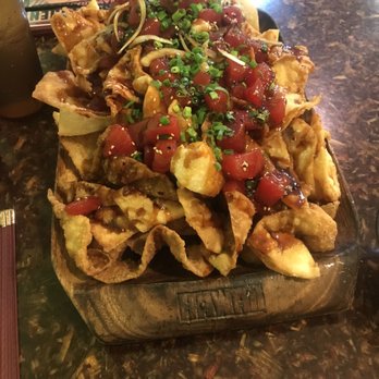 Kehau's Kitchen - Kamakaze poke nachos - Hawaiian Near Me - Aiea, Hawaii Kehau's Kitchen - Kamakaze poke nachos - Hawaiian Near Me - Aiea, Hawaii