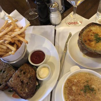 The Odeon - French Fries, Macaroni & Cheese, French Onion Soup Gratinée, Martini, Côtes du Rhône - New American Near Me - New York, New York The Odeon - French Fries, Macaroni & Cheese, French Onion Soup Gratinée, Martini, Côtes du Rhône - New American Near Me - New York, New York