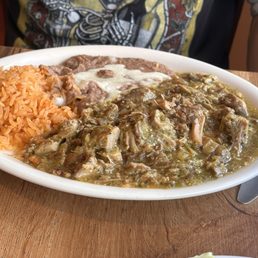 Pork in green sauce