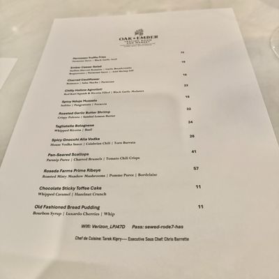 Menu photo 8 Oak & Ember Tasting Room Aldie, VA Menu photo 8 Oak & Ember Tasting Room Aldie, VA
