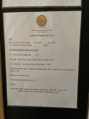 Menu photo 4 The Coffee Spot Simsbury, CT