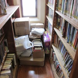 Merrick Library - A bit crowded in places
