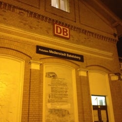 Haltestelle Potsdam Medienstadt Babelsberg