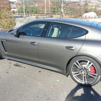 SunTinting - Porsche Panamera GTS with 45% ceramic Tint - Car Window Tinting Near Me - Alpharetta, Georgia
