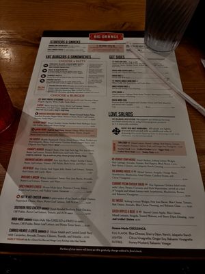 Menu photo 1 Big Orange | West Little Rock Little Rock, AR