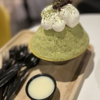 MNGO cafe - Green Tea Kakigori - Desserts Near Me - San Diego, California MNGO cafe - Green Tea Kakigori - Desserts Near Me - San Diego, California