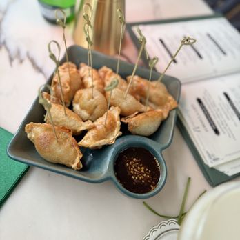 Apotheke Nomad - Potstickers  hmmmmm - Cocktail Bars Near Me - New York, New York